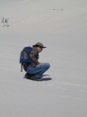 Tim inspecting dunes