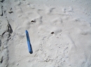 Air pocketsProduced by respiration of microfauna during wet times