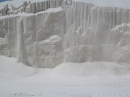 "Fortress of Solitude" forming in cut dune