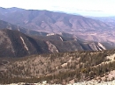 Radial dikes  from flank of West Spanish Peak  