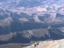 Radial dikes  from summit of West Spanish Peak  